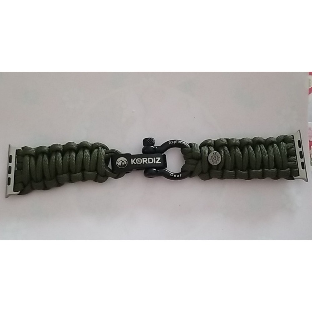 KORDIZ Survivor - Paracord Smart Watch Band Compatible - 42mm 44mm 45mm 49mm
